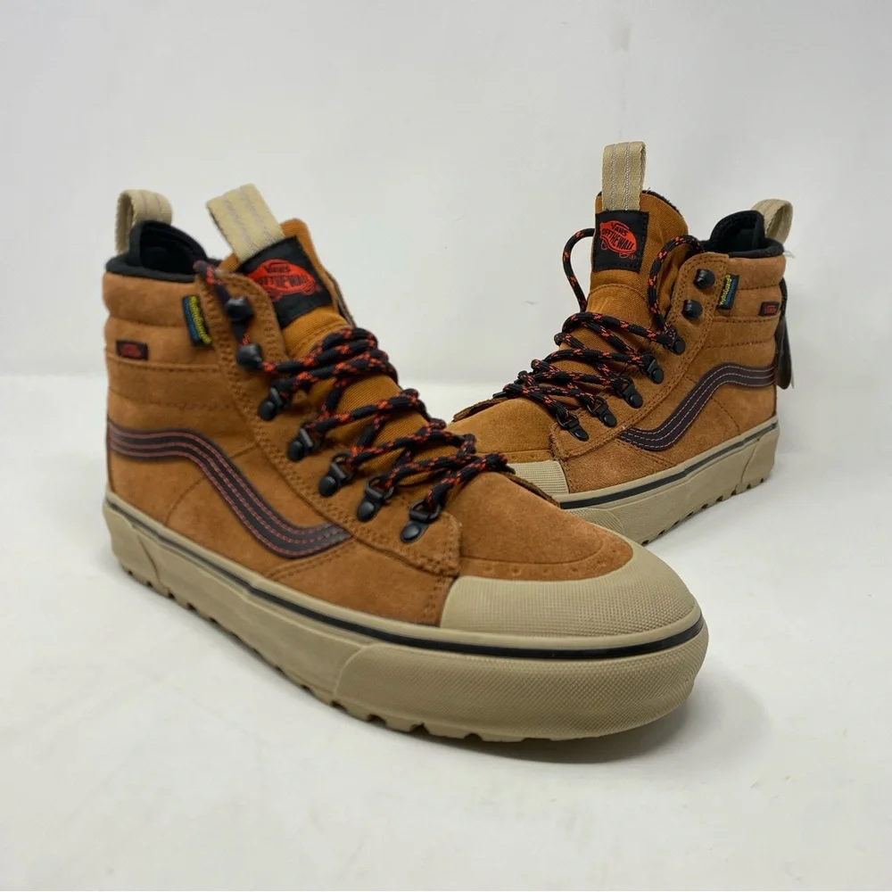 Vans Sk8-Hi MTE 2.0 DX Boots Brown Suede Primaloft All-Weather Men’s 8.5 - Picture 3 of 12
